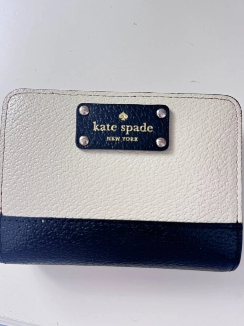 Matching Kate Spade New York Colorblock Pebbled Leather Satchel/Matching Wallet - Picture 11 of 15